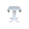 International Concepts 42 in. Solid Wood Round Dual Drop Leaf Dining Pedestal Table - 30.3 in.High in White K08-42DPT-23B - alternate 3